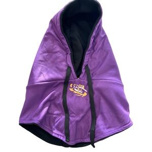 "LSU Tigers Purple Big Logo Hooded Gaiter"